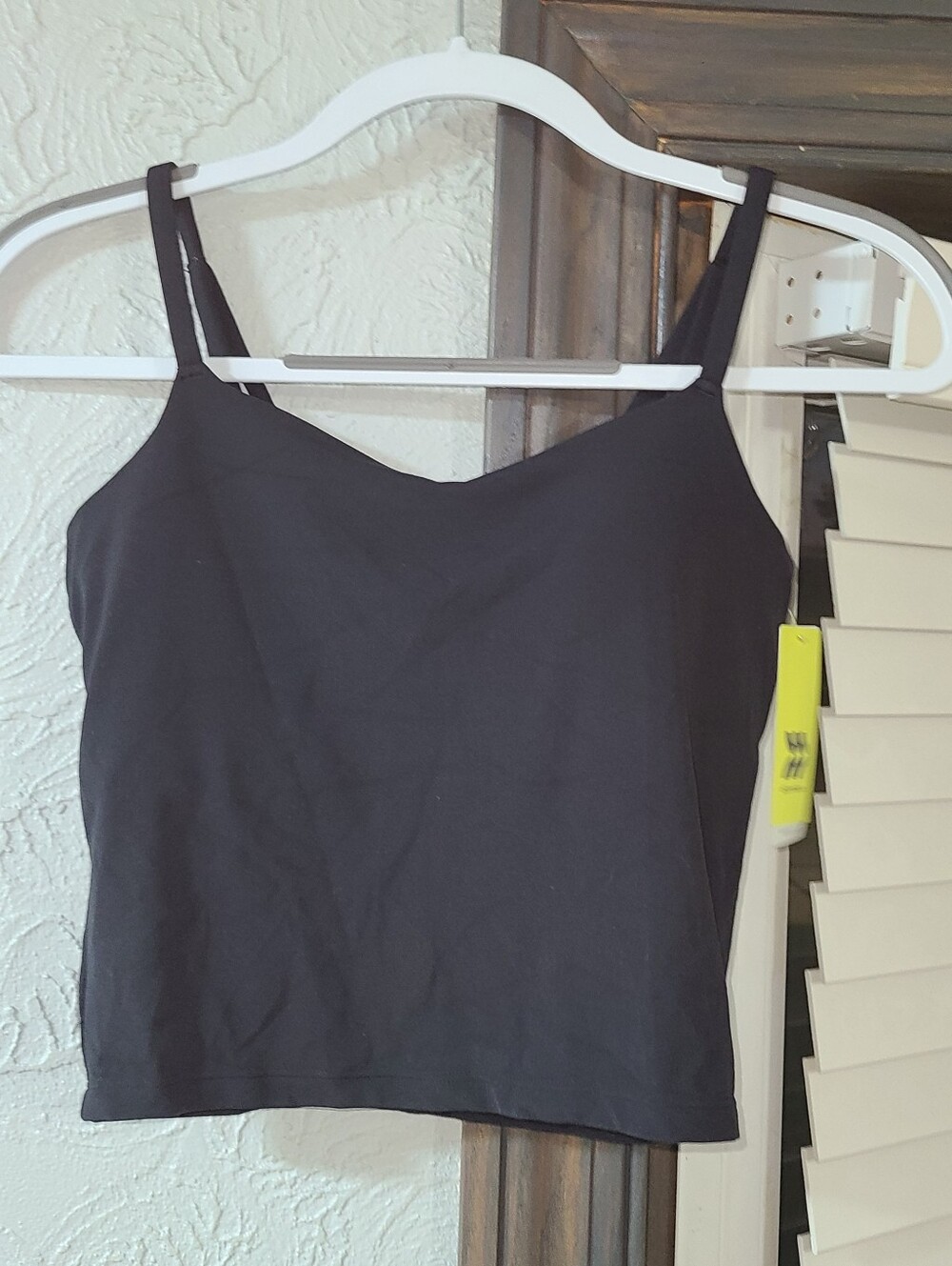 Women's All in Motion Everyday Soft Cami Cropped Tank Top - Black